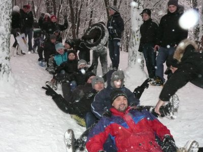 У парку «Жовтневому» - безкоштовне  катання