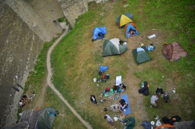 Хотинська фортеця у вихідні перетворилася на наметове містечко