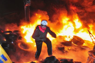 На Грушевського знову пекло: є постраждалі