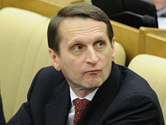 Спікер Держдуми заявив, що анексія Криму відбудеться на основі міждержавної угоди