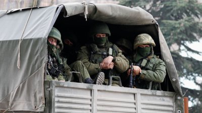 Бійці ЧФ РФ сприяли захвату невідомими озброєними особами прикордонного відділу "Керч"