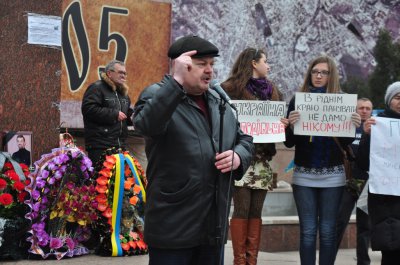 Учасники віча незадоволено відреагували на призначення нового губернатора Буковини