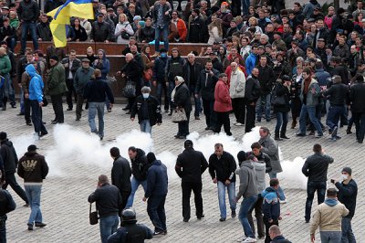 У Харкові проросійські активісти проголосили "Харківську народну республіку"