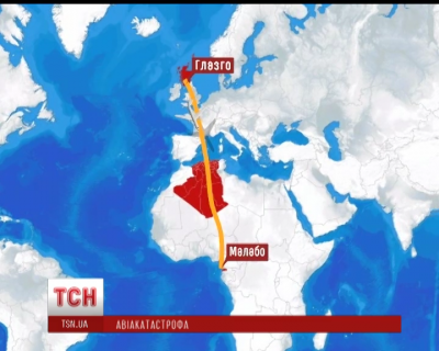 В Алжирі впав український літак - загинув весь екіпаж