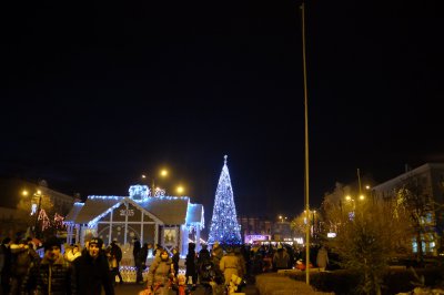 У Чернівцях відкрили новорічну ялинку (ФОТО)