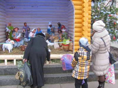 У різдвяній шопці з’явився маленький Ісусик (ФОТО)