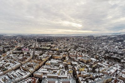 В Інтернеті розмістили вражаючі фото Чернівців з висоти пташиного польоту (ФОТО)