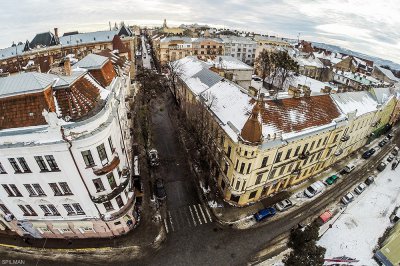 В Інтернеті розмістили вражаючі фото Чернівців з висоти пташиного польоту (ФОТО)