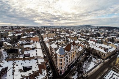 В Інтернеті розмістили вражаючі фото Чернівців з висоти пташиного польоту (ФОТО)