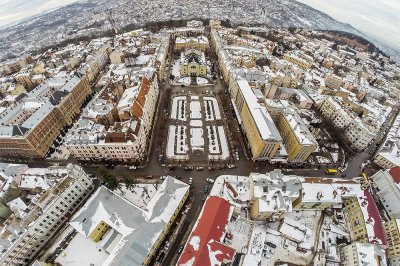 В Інтернеті розмістили вражаючі фото Чернівців з висоти пташиного польоту (ФОТО)