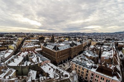 В Інтернеті розмістили вражаючі фото Чернівців з висоти пташиного польоту (ФОТО)