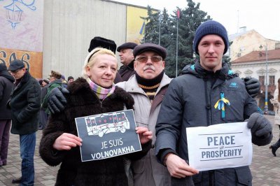 Чернівчани приєдналися до Маршу миру, щоб засудити тероризм