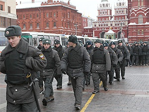 В Москву ввели внутрішні війська