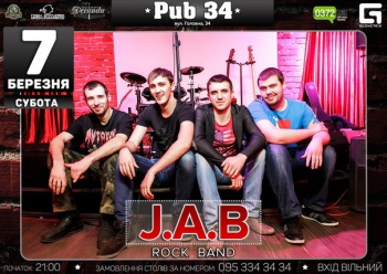 J.A.B. @ «Pub 34»