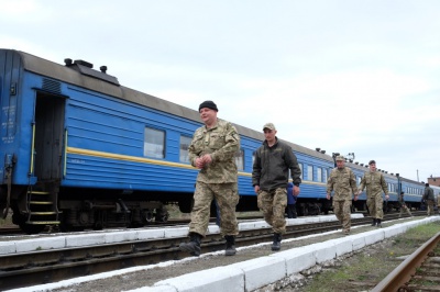 В зону АТО з Чернівців відправились буковинські десантники (ФОТО)