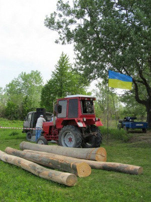 На Буковині господарі з різних районів влаштували змагання між своїми кіньми (ФОТО)