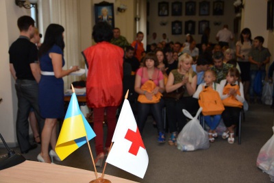 У Чернівцях вручили допомогу з Польщі сім'ям учасників АТО (ФОТО)