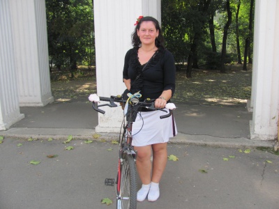 Чернівецькі леді їздили на велосипедах (ФОТО)