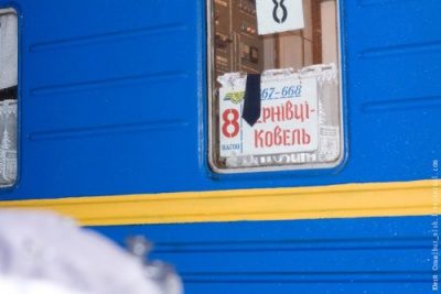 На свята призначено додаткові рейси потяга "Чернівці-Ковель"