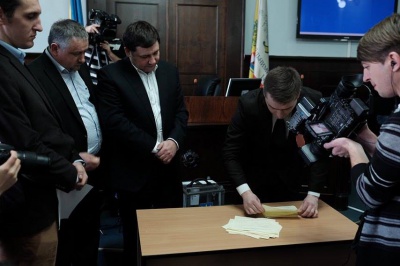 Сєхова не змогли обрати секретарем Чернівецької міськради (ФОТО)