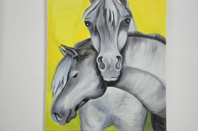 У Чернівцях відкрили виставку портретів коней, які рятують дітей хворих на ДЦП (ФОТО)
