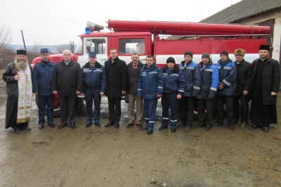 На Буковині відкрили пожежну команду, яка охоронятиме 9 сіл (ФОТО)