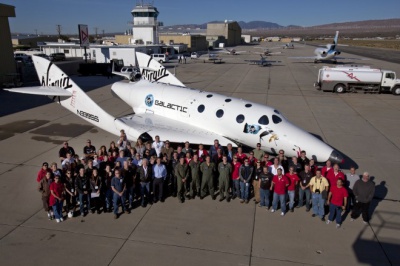 Virgin Galactic презентувала космічний корабель для туристів SpaceShipTwo