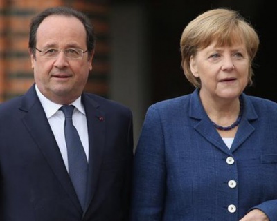 Меркель та Олланд підтвердили, що санкції проти Росії зберігатимуться