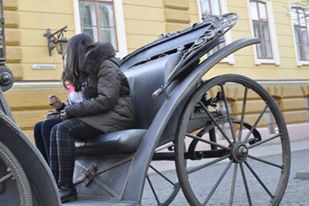 Ковану карету у Чернівцях відремонтували (ФОТО)