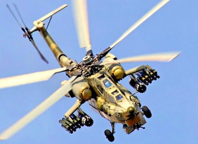 У Сирії розбився російський гелікоптер Мі-28Н