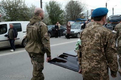 У Чернівцях поховали росіянина Андрія Захарова, який загинув за Україну (ФОТО)