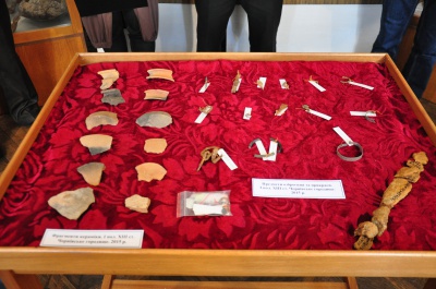 Чернівецькому музею передали стародавній бронзовий скарб, знайдений на околиці Хотина (ФОТО)