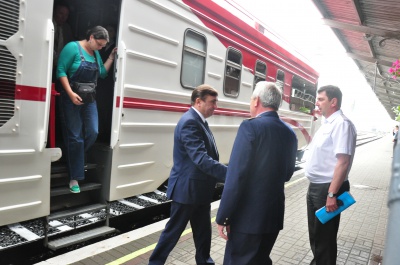 Керівник Львівської залізниці прибув з робочою поїздкою до Чернівців (ФОТО)