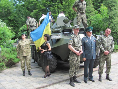 Чернівецькі прикордонники представили військову техніку (ФОТО)