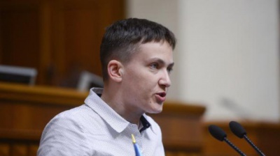 Савченко заявила про необхідність прямого діалогу з лідерами бойовиків "ЛНР" та "ДНР"