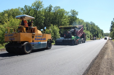 Трасу на Порубне відремонтують до кінця місяця (ФОТО)