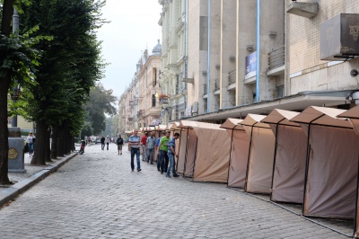 Чернівці готуються до святкування Дня незалежності (ФОТО)