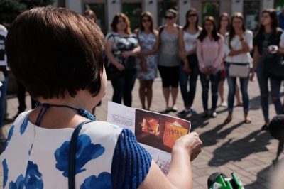 "Не вбивайте нас": у Чернівцях журналісти вшанували пам’ять Георгія Гонгадзе (ФОТО)