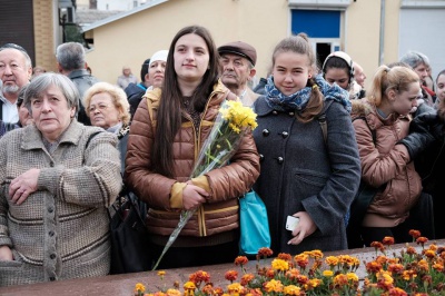 У Чернівцях відкрили пам’ятник в’язням єврейського гетто (ФОТО)