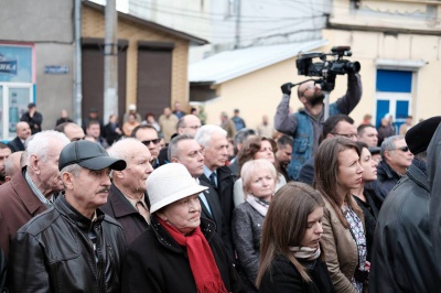 У Чернівцях відкрили пам’ятник в’язням єврейського гетто (ФОТО)