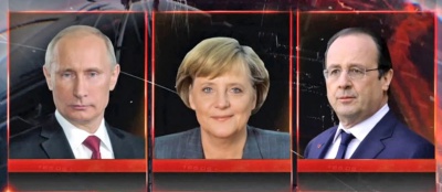 Меркель, Олланд та Путін обговорили можливу зустріч