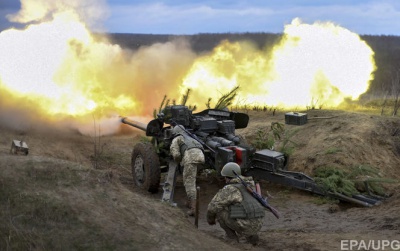 Терористи з танку та артилерії обстріляли українських бійців в Авдіївці