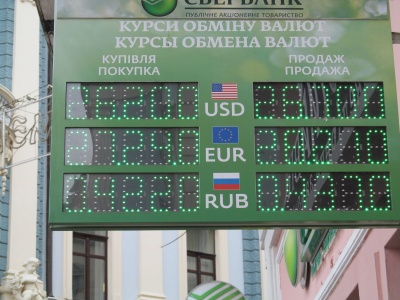 В обмінниках Чернівців - велика різниця курсу долара (ФОТО)