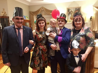 Буковинська сім’я зустріла Новий рік з родиною Віктора Ющенка (ФОТО)