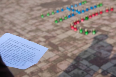 У Чернівцях на Центральній площі вшановують пам’ять героїв Небесної сотні (ФОТО)