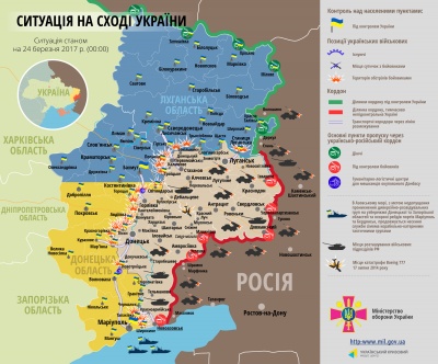 Доба в АТО: Бойовики здійснили 48 обстрілів. Загинули двоє військових