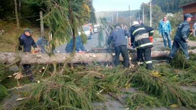 Через буревій знеструмлено майже 200 сіл – у тому числі три на Буковині