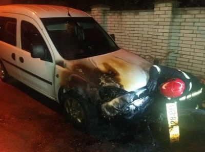 У Чернівцях невідомі підпалили автомобіль начальника інспекції благоустрою