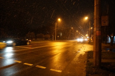 У Чернівцях випав перший сніг - фото