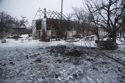 На Донбасі бойовики з мінометів обстріляли приватний сектор Водяного - відео